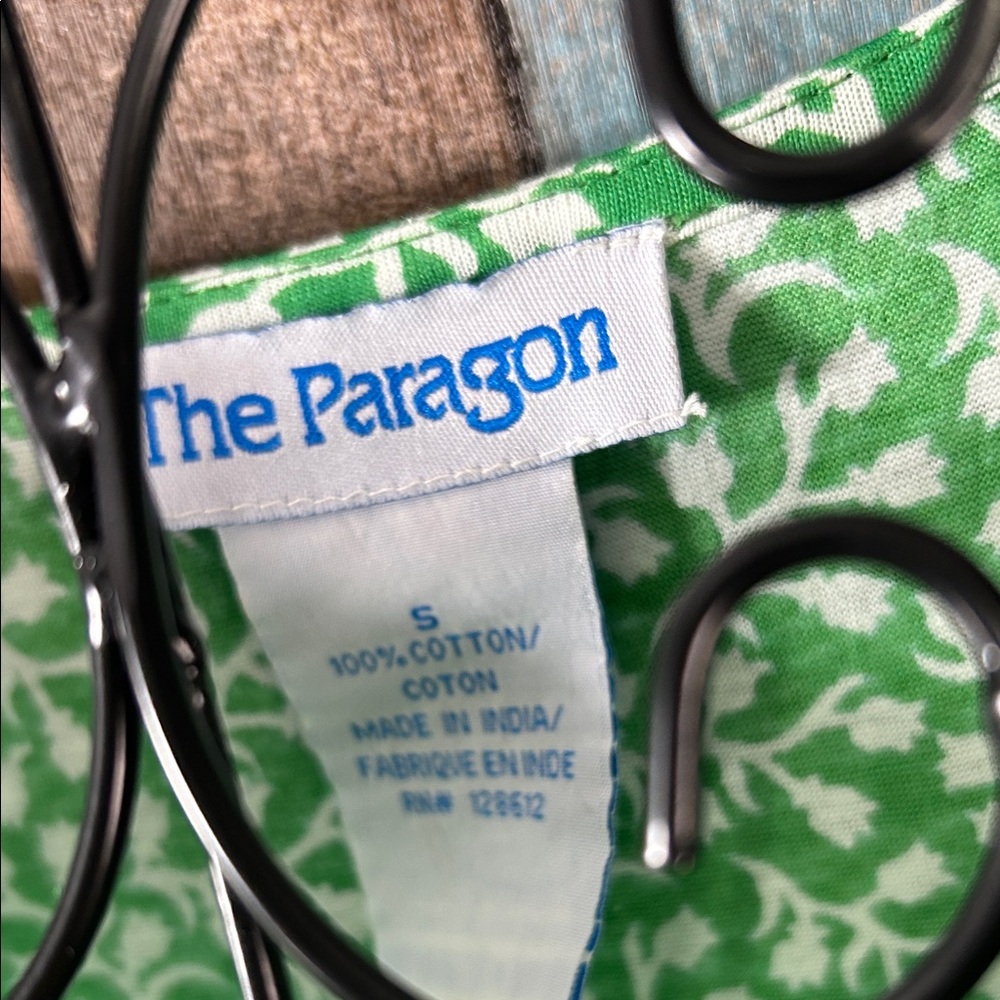 PARAGON Green cotton fun in the sun  Dress - Picture 3 of 13